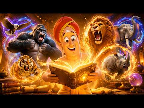 ✨📖The Book with Secret Manthra📖✨|Tenali Raman Cartoon|Tenali Raman