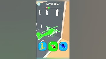 Shape shifting2 game level #3607    hyper casual game #shapeshifting  #gameplay #gaming #shortvideo