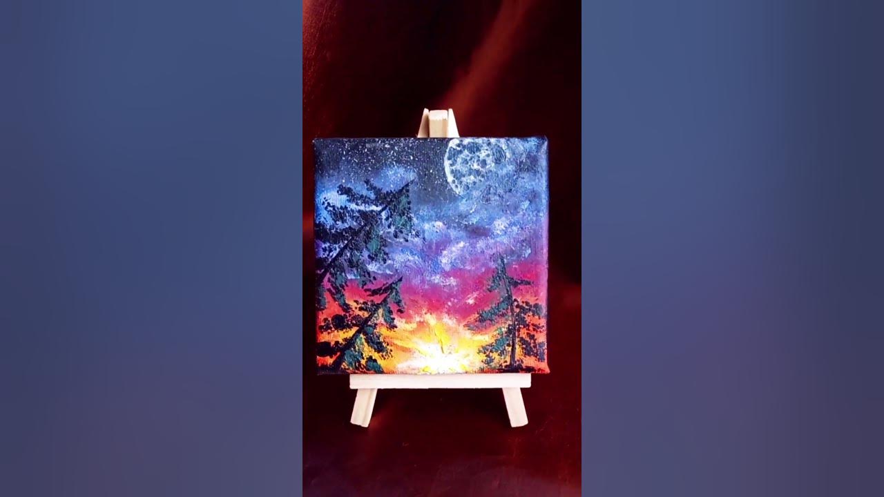Размер 10х10 см. масляные краски, холст. #картина #искусство #art # ...