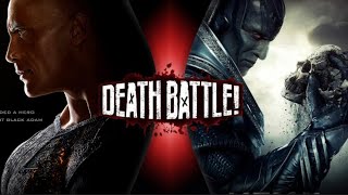 Black Adam vs Apocalypse (marvel vs dc )fan made death battle trailer