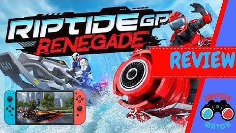 Riptide GP Renegade racing game play noob vs pro