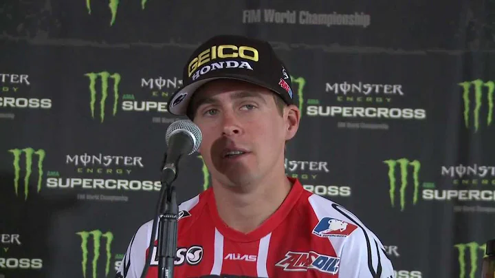 Wil Hahn at the Las Vegas Supercross 2013