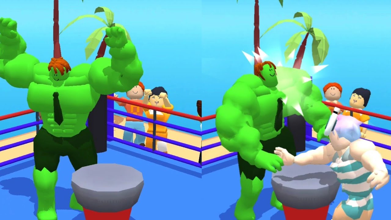 Max level Roblock gym Clicker Tap hero game battles part 3 walkthrough