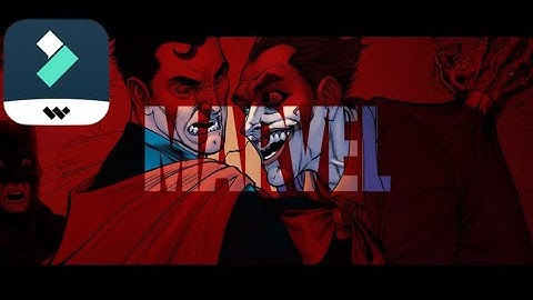 filmora (marvel cinematic intro) how to make marvel cinematic intro and slideshows //EDITING MENTOR