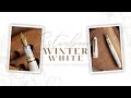 Atlas Stationers Unboxing // @esterbrookpens Winter White Estie Fountain Pen