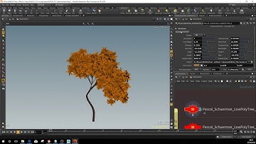 Pascal Schuerman | Low Poly Tree - Generator in Houdini.