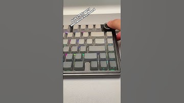 Aula F75 Creamy Mechanical Keyboard ASMR #keyboard #gamingkeyboard