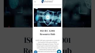 Safeshield's ISO/IEC 42001 Resource Hub