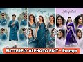 Instagram Trending Butterfly Ai Photo Editing Prompt | Butterfly Ai Photo Editing Prompt 