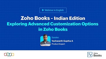 Exploring Advanced Customization Options in Zoho Books