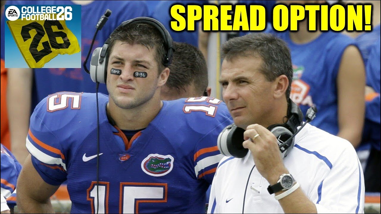 Urban Meyer Spread Option Playbook - College Football 26