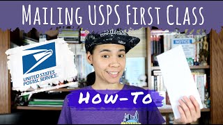 How To Mail USPS First Class Envelopes & Packages with Stamps