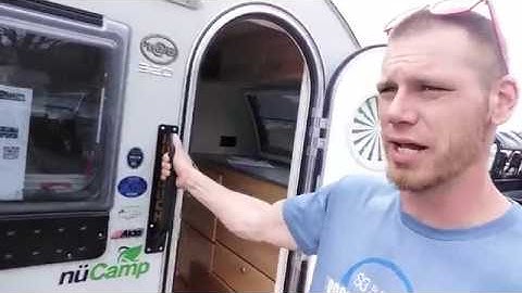 Dustin Sherman Hartleys Auto walks you thru the all new T@B CS-S 320 Boondock Lite teardrop camper