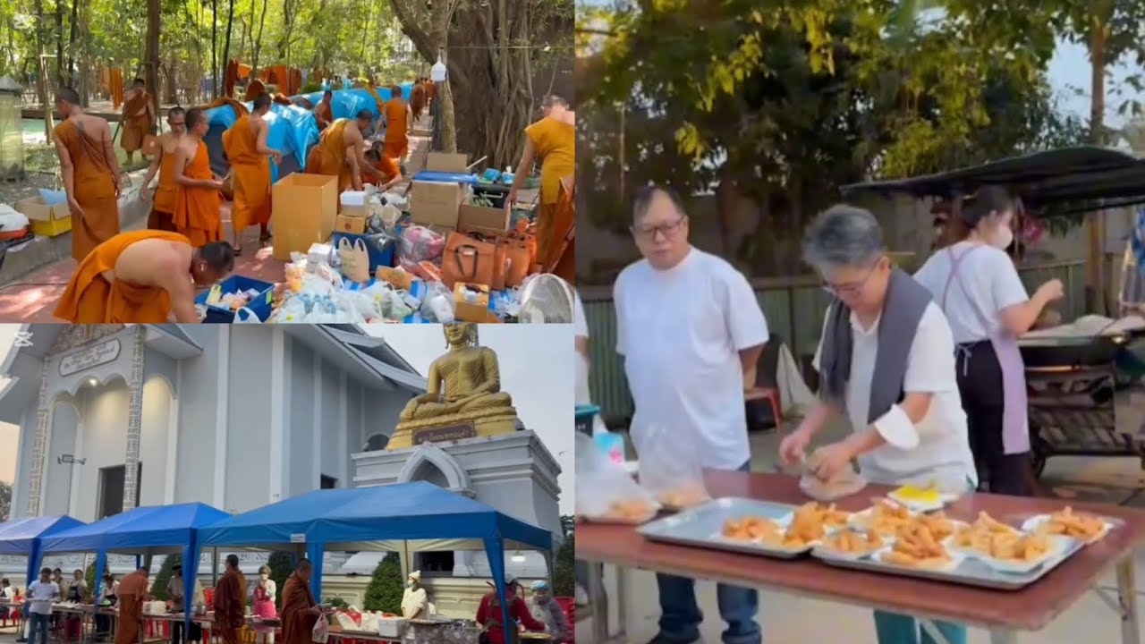 ตอนนี้พระสงฆ์กำลังเตรียมไปเดินธุดงค์จาริกธรรมอยู่ที่อินเดียวันที่ 5 ก็ออกเดินทางแล้ว