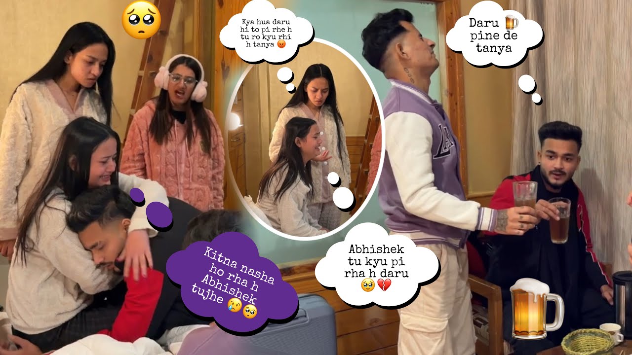 Abhishek ne Manali mai pi daru 🍺 [ Karishma ne tanya ko bta diya🤬] tanya laggi rone 😢🥺💔 