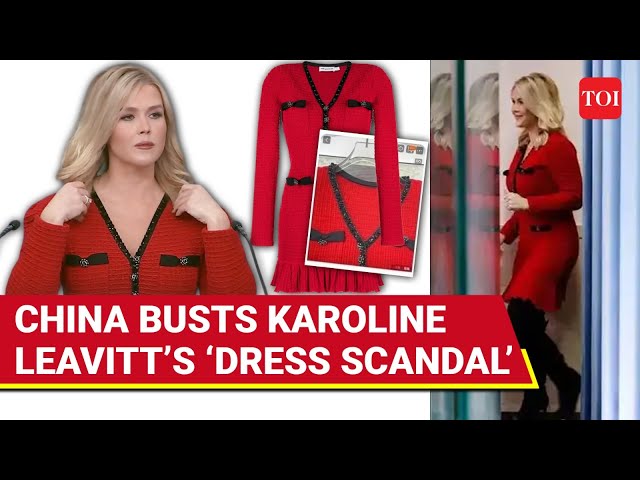 karoline leavitt green dress controversy Karoline Leavitt Confuses White House For Easter Dinner With Outdated  Pastel Look