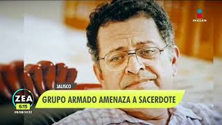 Grupo armado amenaza a sacerdote en plena misa en Jalisco | Noticias con Francisco Zea