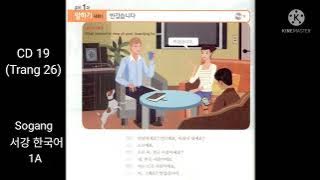 Sogang Korean 1A Audio - 서강 한국어 1A - CD 19 (Trang 26) MP3