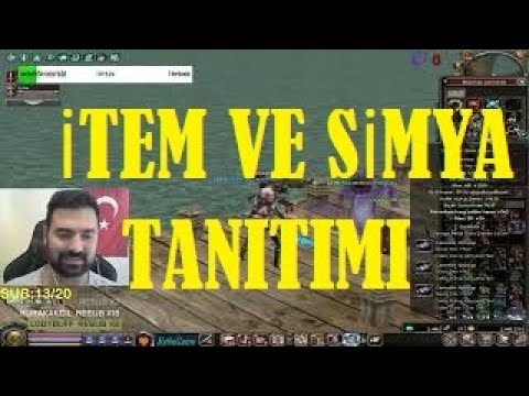 İTEM VE SİMYA TANITIMI     xxxKRALIM   EZEL    METİN2