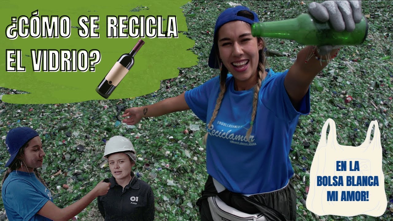 ¿Cómo se recicla el vidrio? ES IMPRESIONANTE / Marce La Recicladora! 😃 ♻️