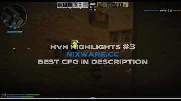 #cs2 hvh highlights #3 // nixware.cc (free best cfg + lua)