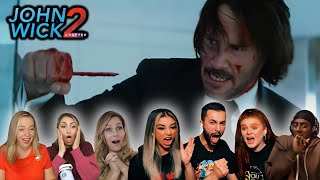 BEST Reaction to "KILLED WITH A PENCIL" in John Wick: Chapter 2 (2017)