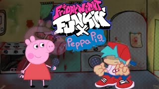 El lado oscuro de esta cerdita Friday night funkin vs Peppa Pig exe #fnf #fridaynightfunkin #apk