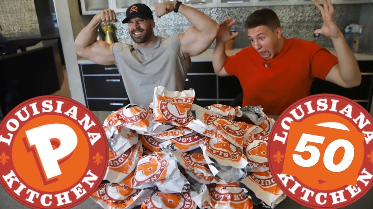 Attempting to eat 50 Popeyes Chicken Sandwhiches with Steve Will Do It!
