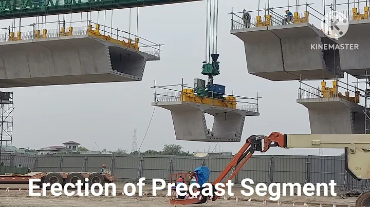 NSCRP - Metro Railway Project - Erection of Precast Segment Using Launching Girder
