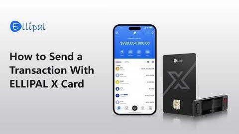 How to Send a Transaction With X Card Cold Wallet | ELLIPAL Tutorial