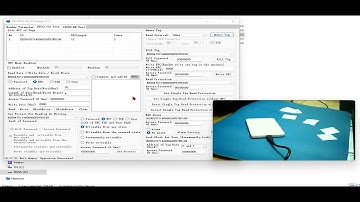 RFID UHF Desktop USB Reader Software read EPC and TID