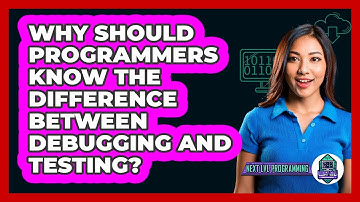 Why Should Programmers Know The Difference Between Debugging And Testing? - Next LVL Programming