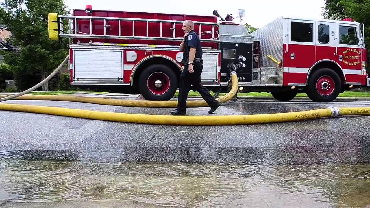 House fire in North Augusta YouTube