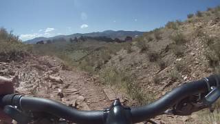 First downhill run at devils backbone