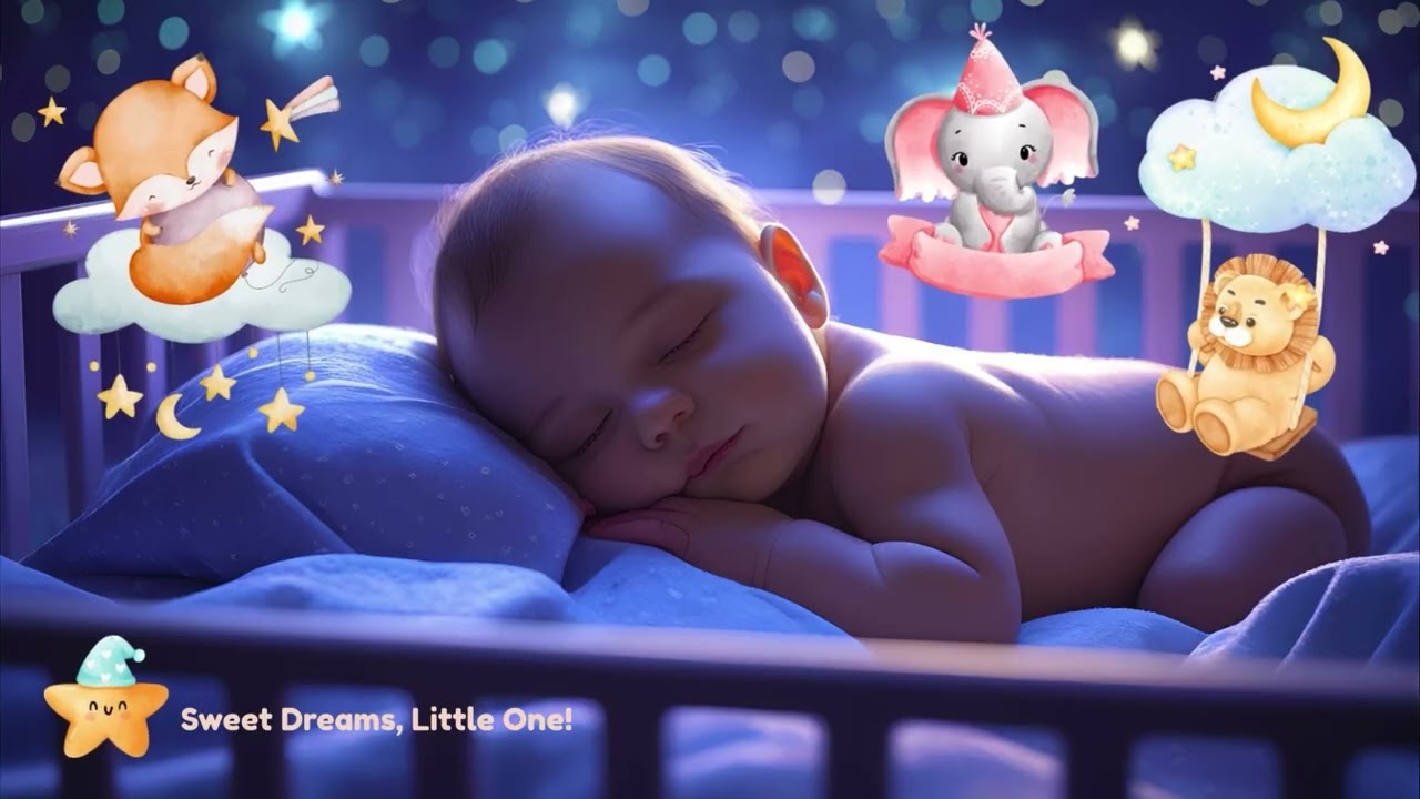 🌙 Moonlit Cradle | Gentle Baby Lullaby for Peaceful Sleep