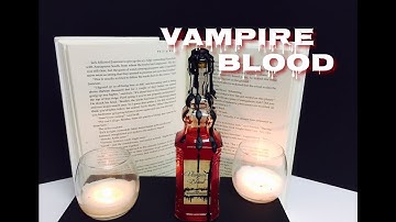 Vampire Blood : DIY Potion Bottle : Halloween Prop ( Harry Potter Inspired )