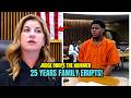 Judge Drops HAMMER — Family ERUPTS Over 25-Year Sentence!