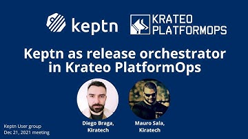 Keptn as release orchestrator in Krateo PlatformOps - Keptn User Group