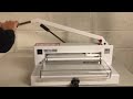 Pre-used IDEAL 4305 Manual Desktop Guillotine Cutter