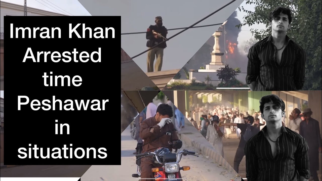 Imran Khan arrested time Pakistan Peshawar situations 🚔 || Tiger the ...