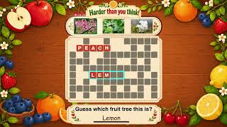 Play a bright, charming crossword game packed with fun clues and smart puzzles.