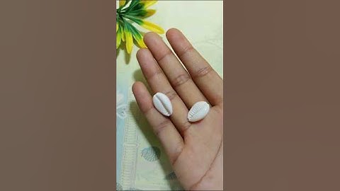 Seashell🐚 Earings 😱🙀#diy #new #styles #earrings #ytshorts #fashion #diyshorts