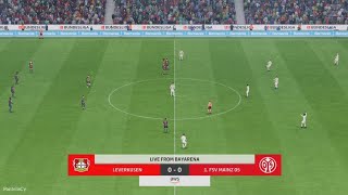 Bayer Leverkusen V Mainz 05 | Bundesliga EAFC 24 Match Gameplay Prediction