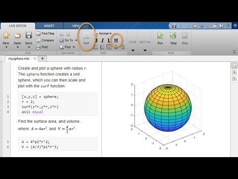 plot sphere of different radius and centre in MATLAB for beginners ...