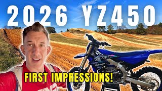 2026 Yamaha YZ450F First Impressions!