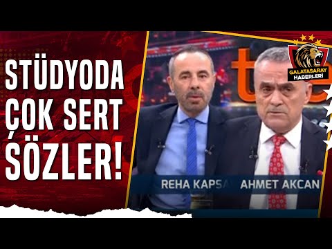 Ahmet Akcan Ve Reha Kapsal Arasında Çok Sert Tartışma! \