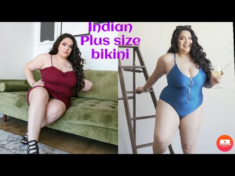 Indian plus size bikini new video