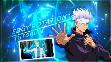 Alight Motion - My Simple Edgy Rotation [Tutorial]!