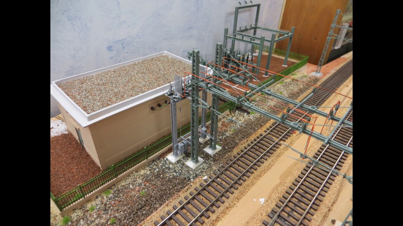 Portique d'alimentation   et sous station 1500V