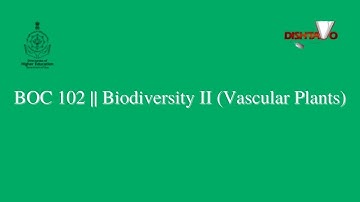 62 || BOC 102 || Biometrics, Numerical Taxonomy and Cladistics || Cluster Analysis;